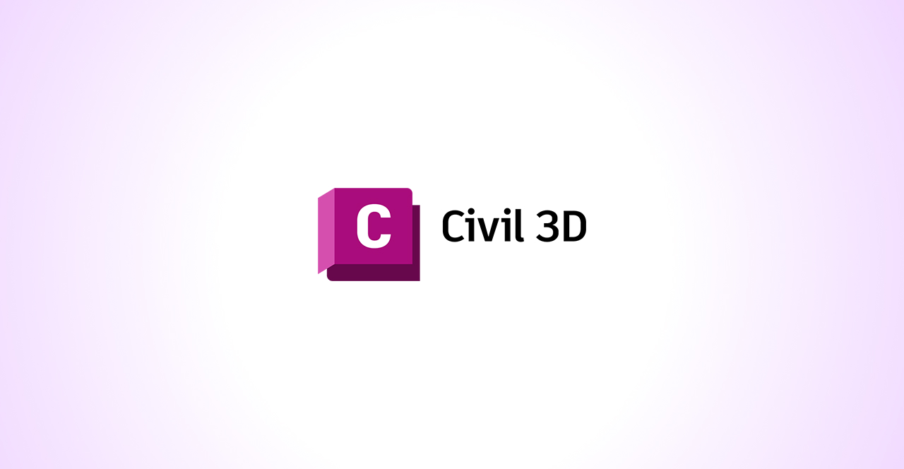 Civil 3D logo on a white background — Autodesk’s civil engineering software for infrastructure design and documentation.
