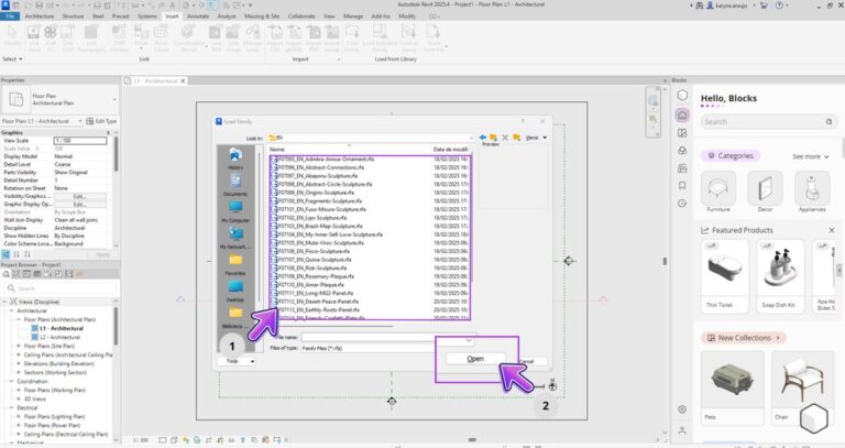 Revit Families: How to Use and Where to Find Them! | Blocks®