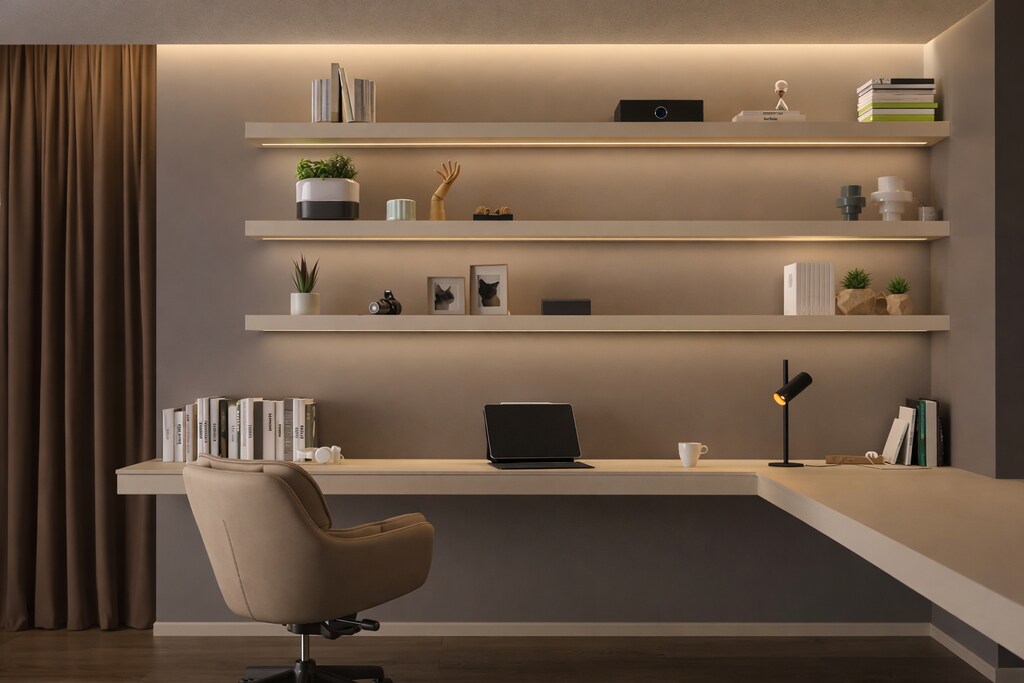 Projeto de iluminação em reforma sem obra