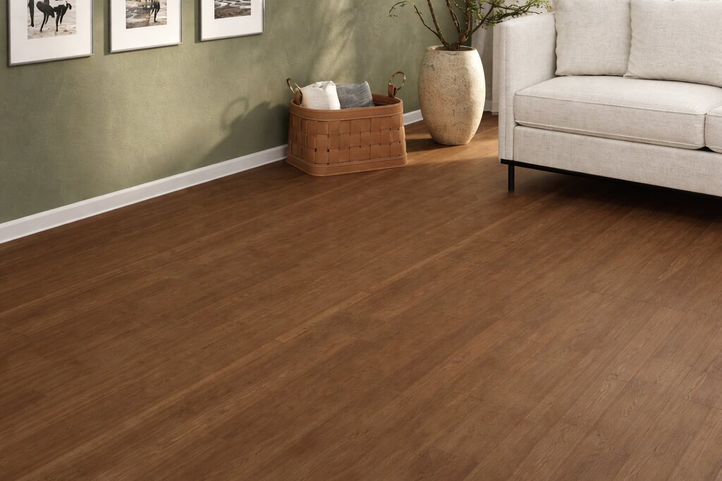 Piso vinílico em reforma sem obra