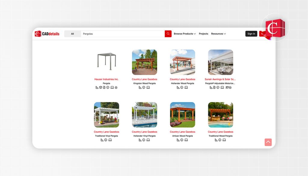 Melhores sites para baixar família revit grátis: CAD details